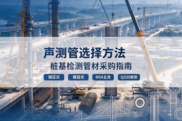 江达声测管选型标准