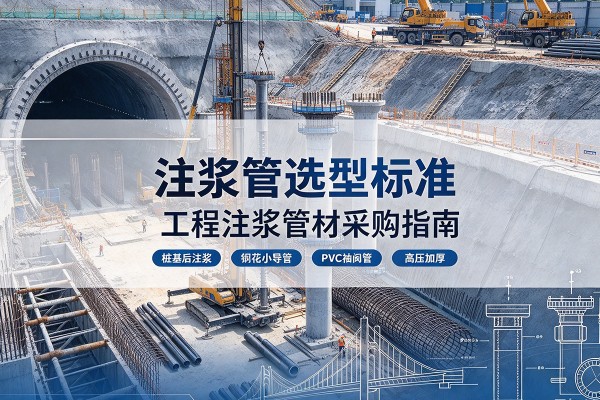 江达注浆管选型标准