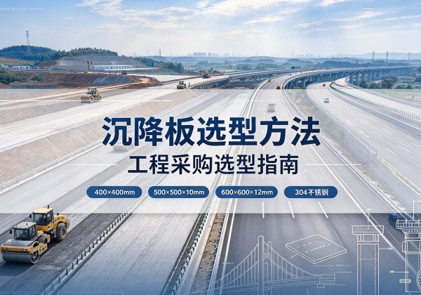 江达沉降板选择方法