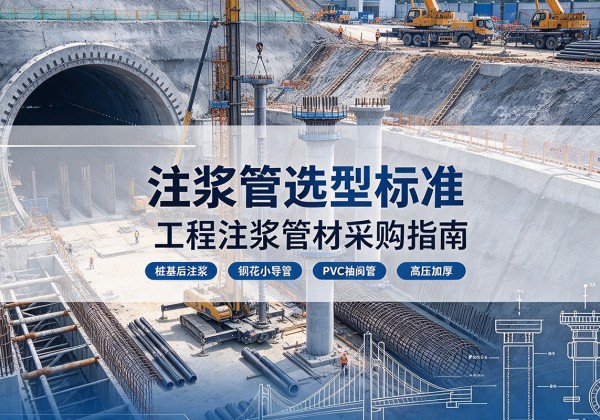 江达注浆管选型标准